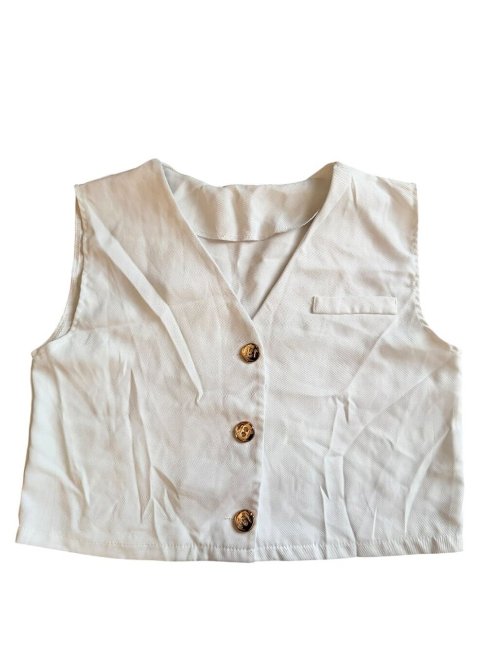 White set - vest & pants (S/M - unused)